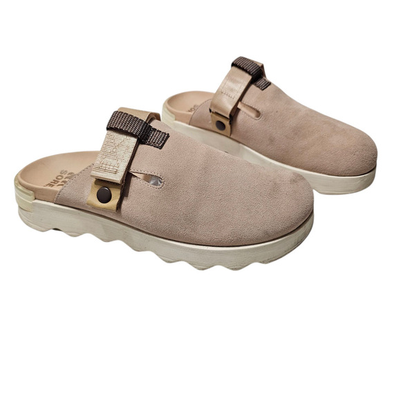 SOREL Viibe Clog in Nova Sand/Midnight Size 10 - Picture 1 of 7
